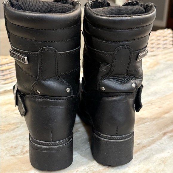 Women’s HARLEY DAVIDSON Talley Ridge 7.25" Motorcycle Boots D83878- Size 6 - Picture 8 of 10